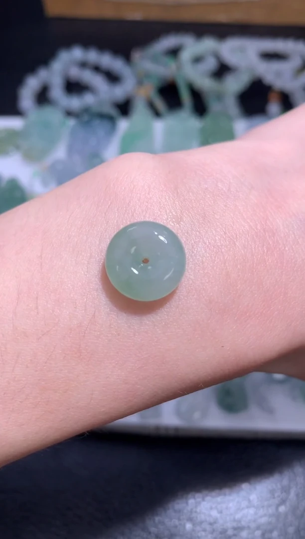 未镶嵌定制翡翠扣子