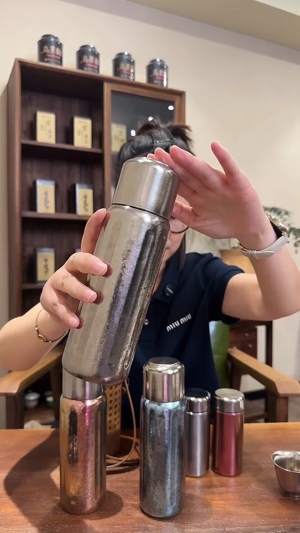 500毫升纯钛银色