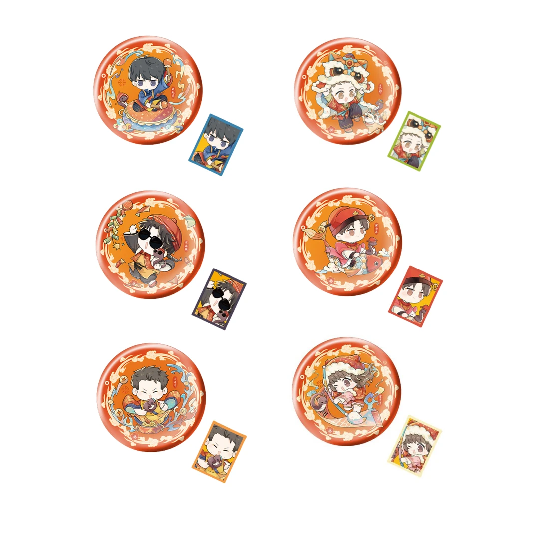 萌谷子MOEGOODS《盗墓笔记》画蛇绘春 吧唧马口铁