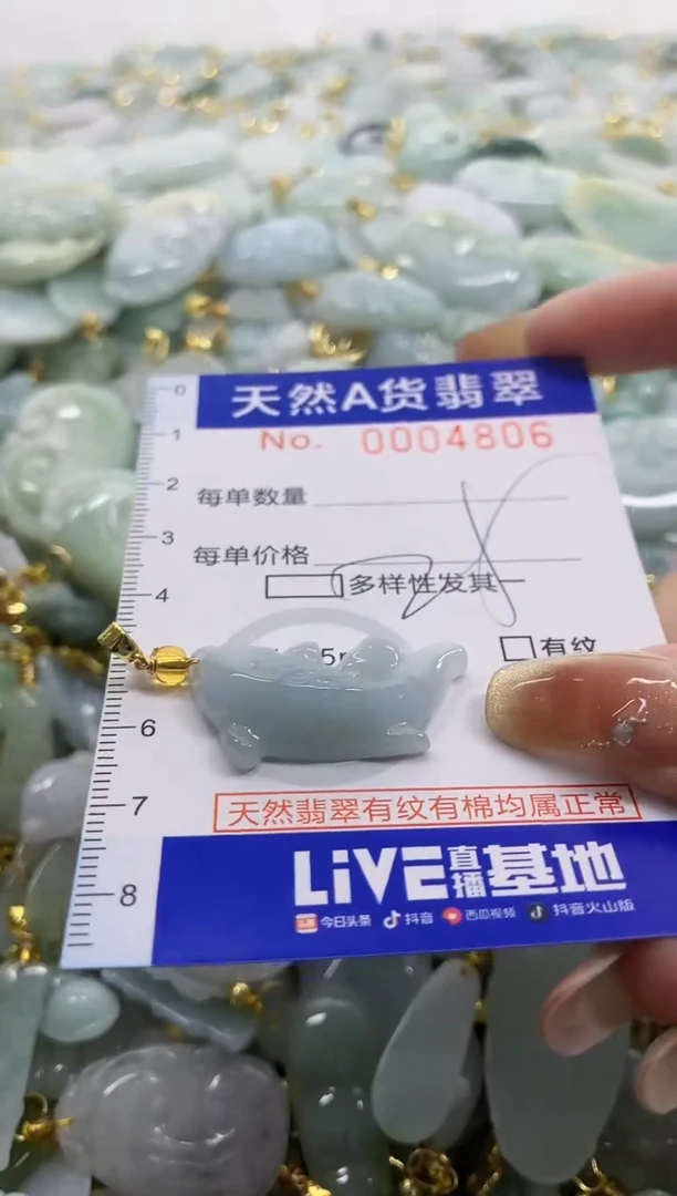 颈饰未镶嵌翡翠天然A货翡翠