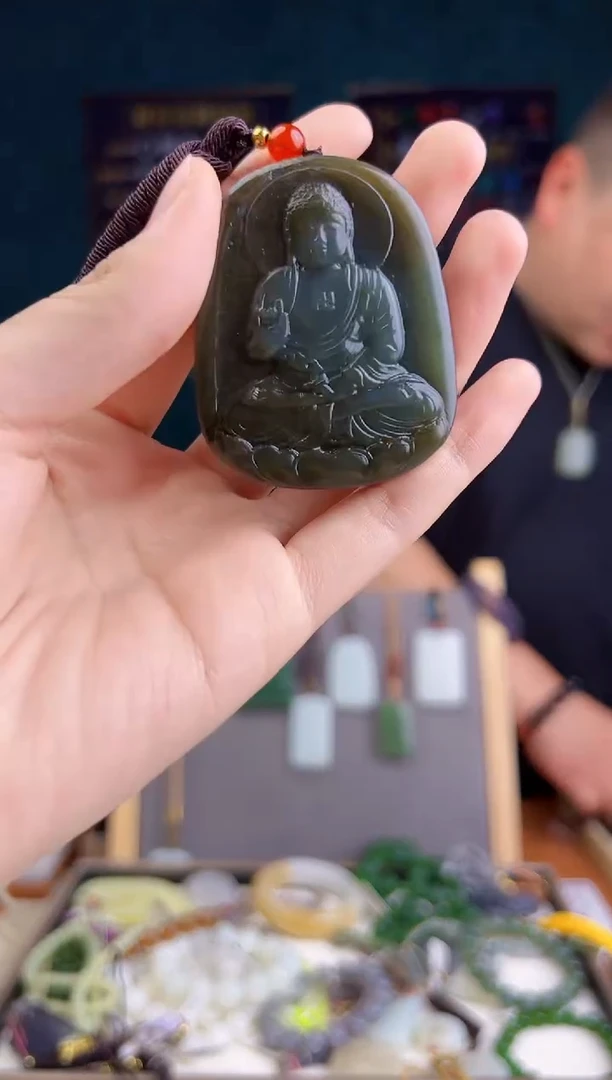 和田玉未镶嵌颈饰多样性发货 拍一单发一个