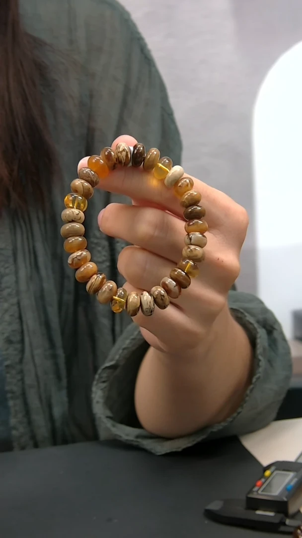 手链琥珀未镶嵌76939蜜宝手链