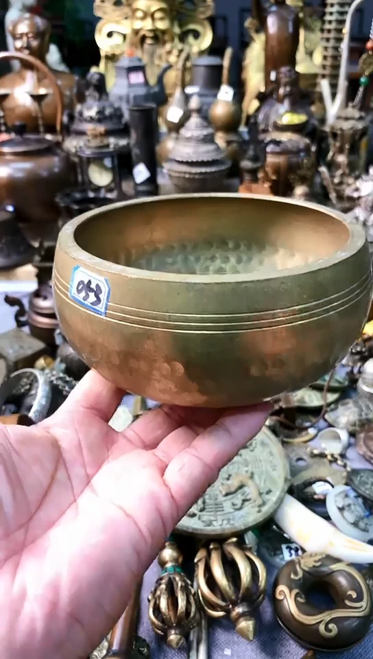鸿兴工艺摆件把件053号钵