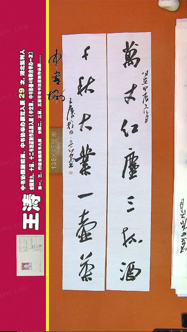 【闪购商品】书法452B王涛书法作品