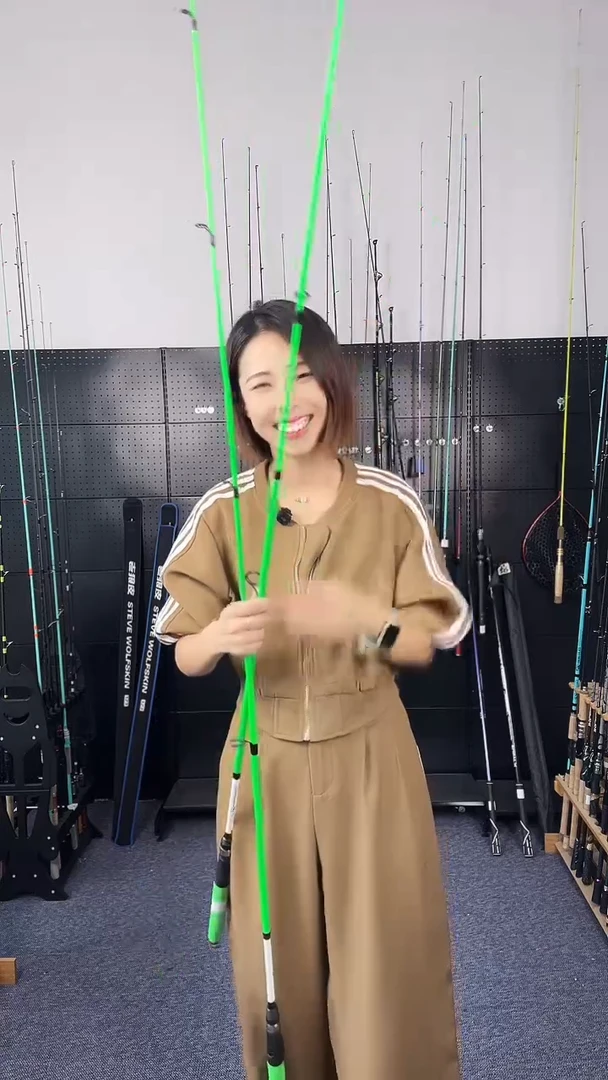 1.8m玻璃钢6号1.8米直柄（瑕疵尾货竿，没有售后，介意勿拍）