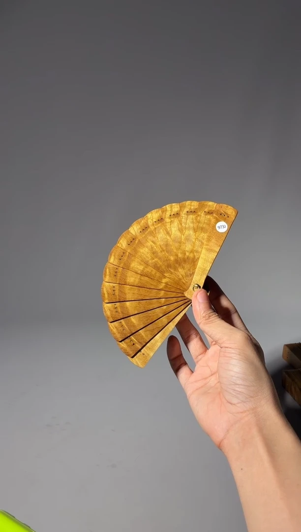 其他楠木（金丝楠）空*✨973号10cm小叶桢楠掌中扇