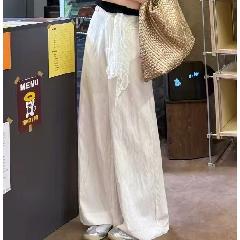 1号【自行备注编码】百搭气质高腰显瘦时尚休闲阔腿裤裙子休闲裤