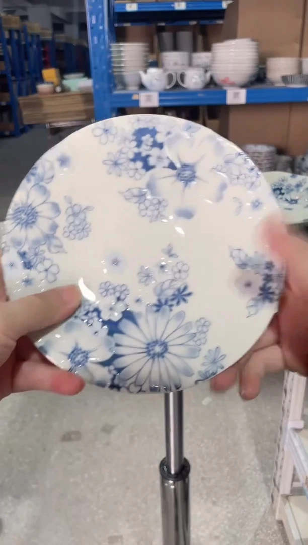 陶瓷花集6.5英寸平盘