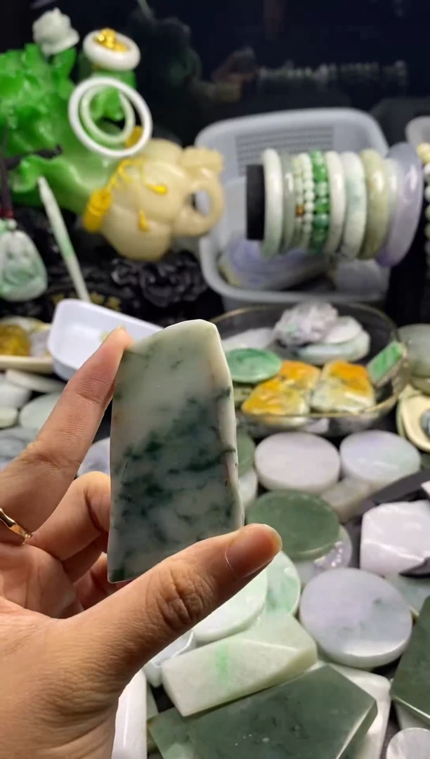 散珠翡翠翡翠A货33