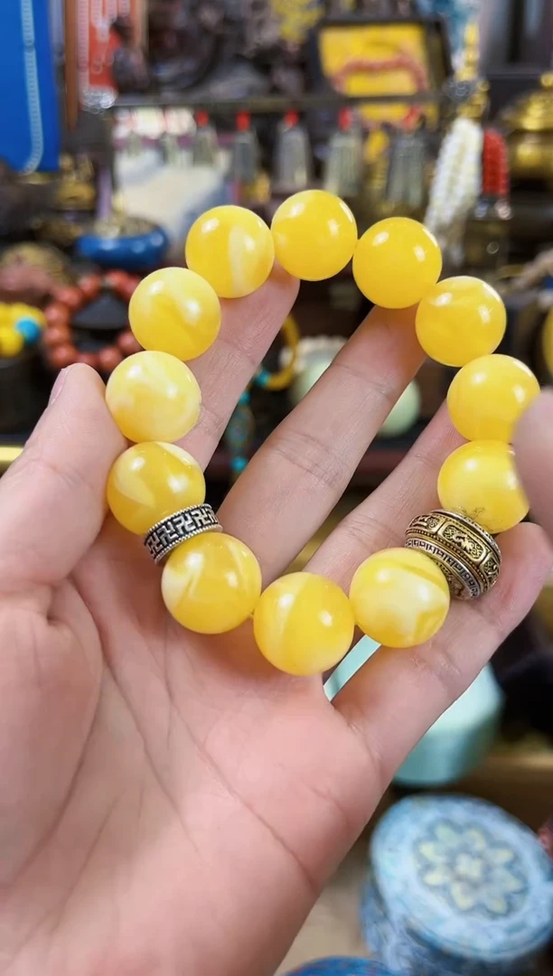 【闪购商品】蜜蜡手链未镶嵌【闪购商品闪购商品】