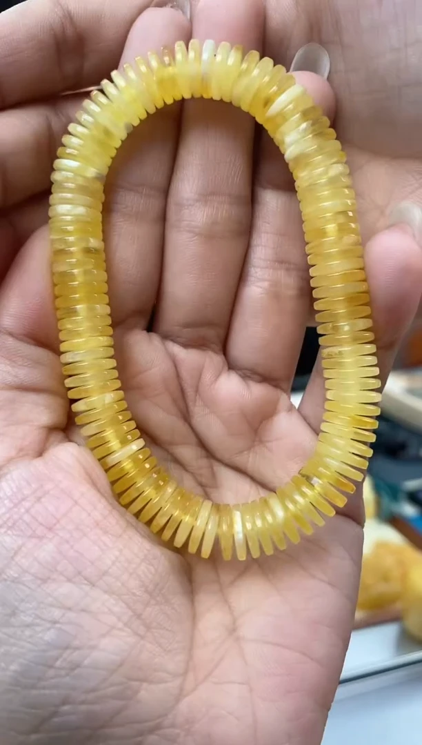 【闪购商品】琥珀裸石未镶嵌天然琥珀蜜蜡手串