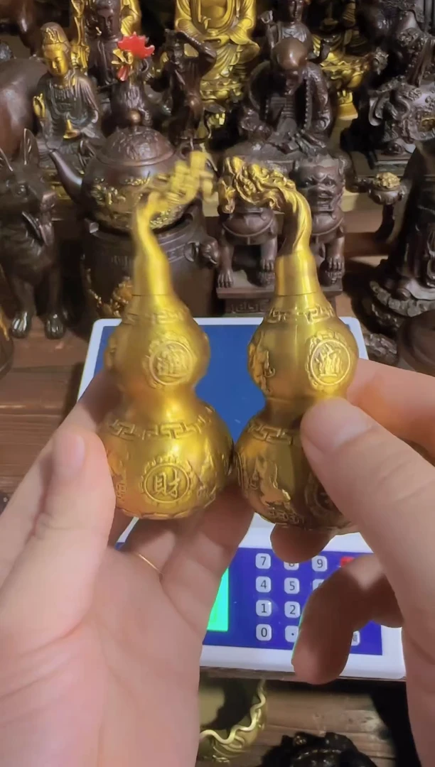 老黄黄铜摆件装饰品