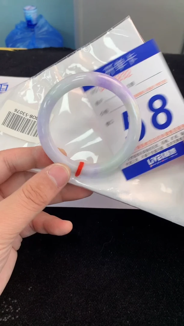 翡翠手镯未镶嵌1天然缅甸翡翠A货默认有瑕
