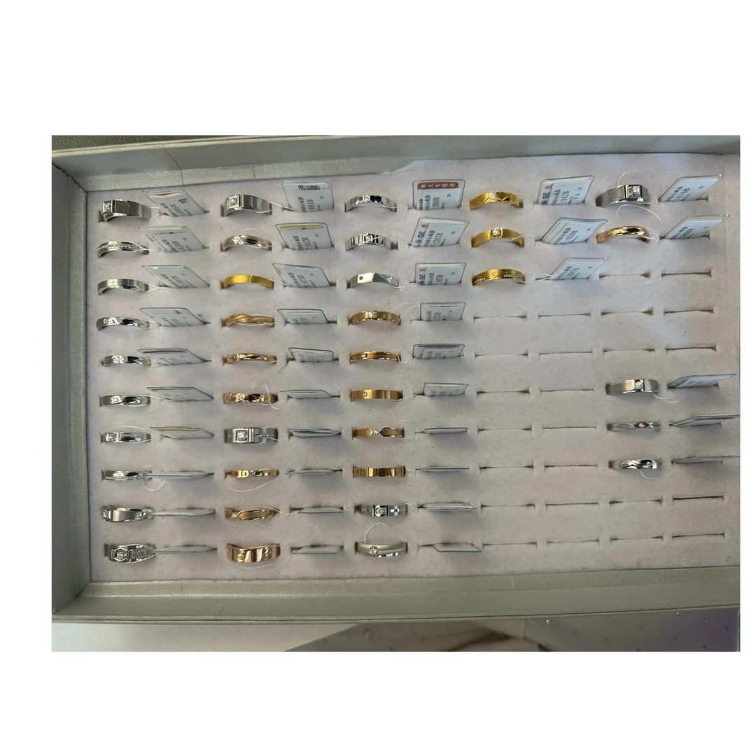 【长期活动19-22圈戒】18K金镶嵌戒指/指环钻石