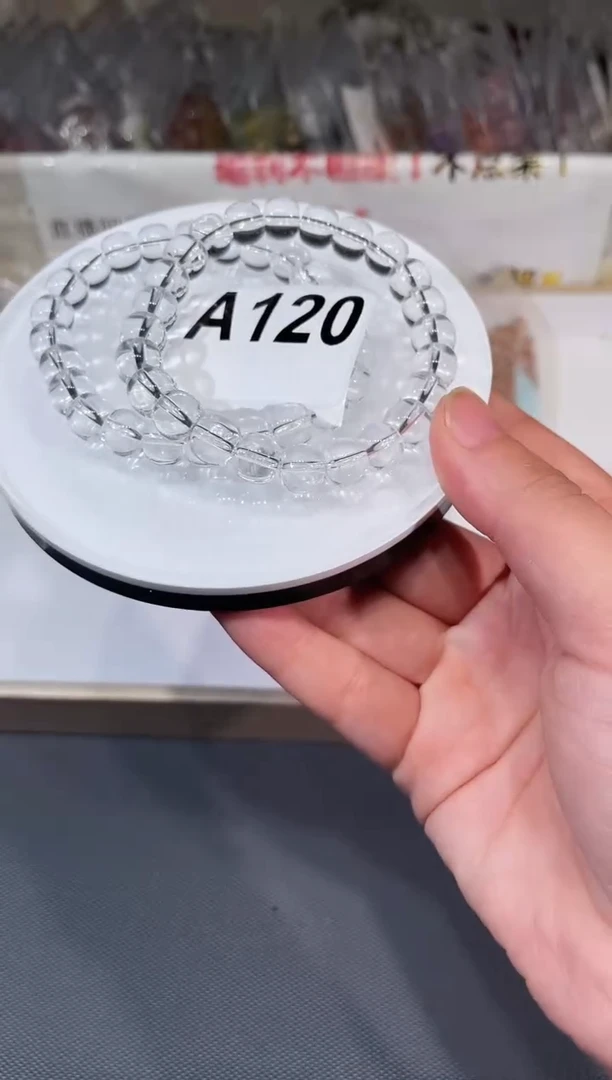未镶嵌手链水晶A120 白水 桶珠 9 多样性发一