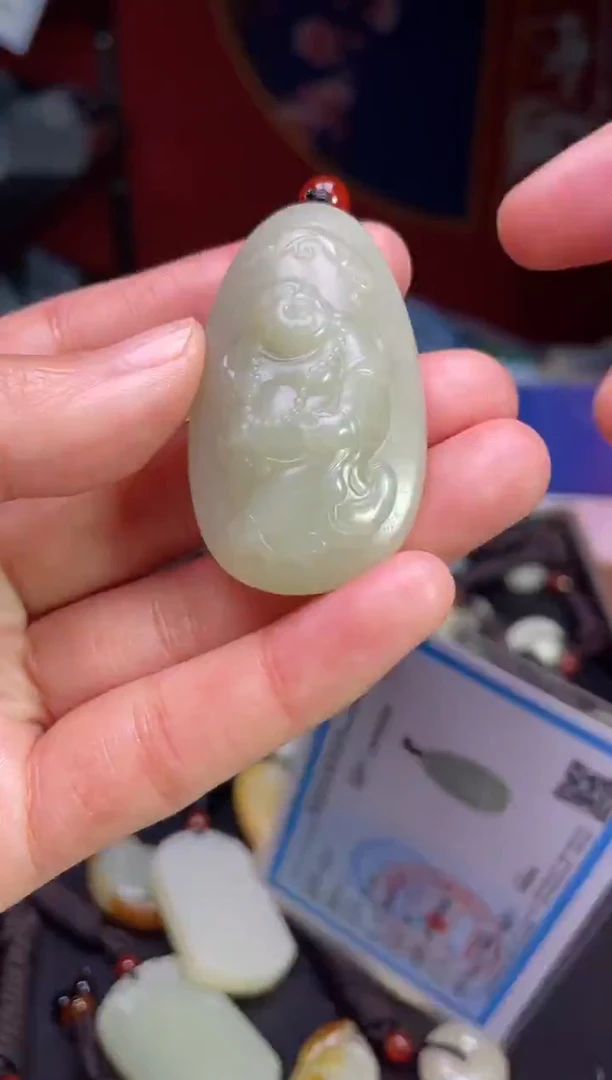 颈饰未镶嵌和田玉123