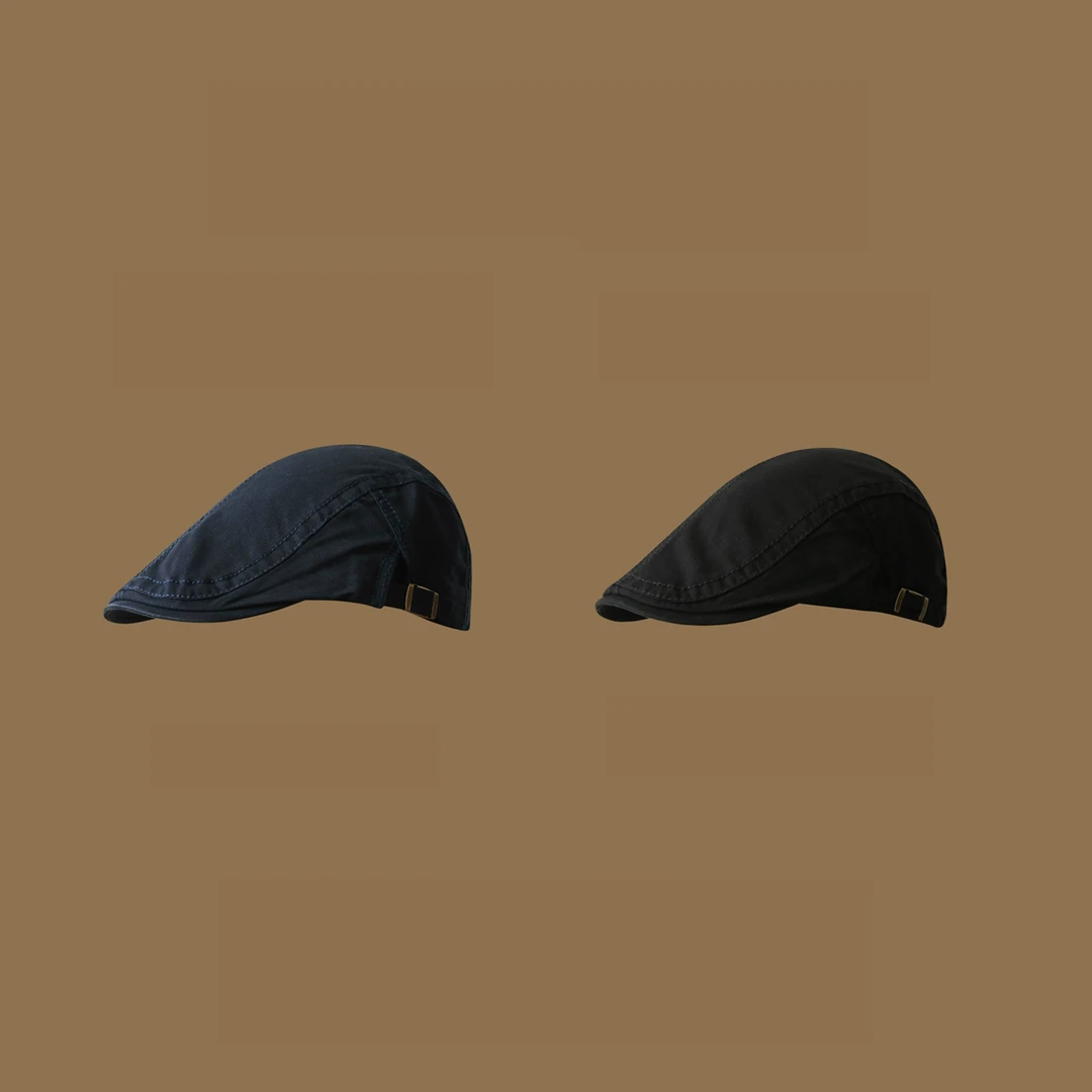 【日系贝雷帽】四季款可调节经典时尚休闲百搭盆帽