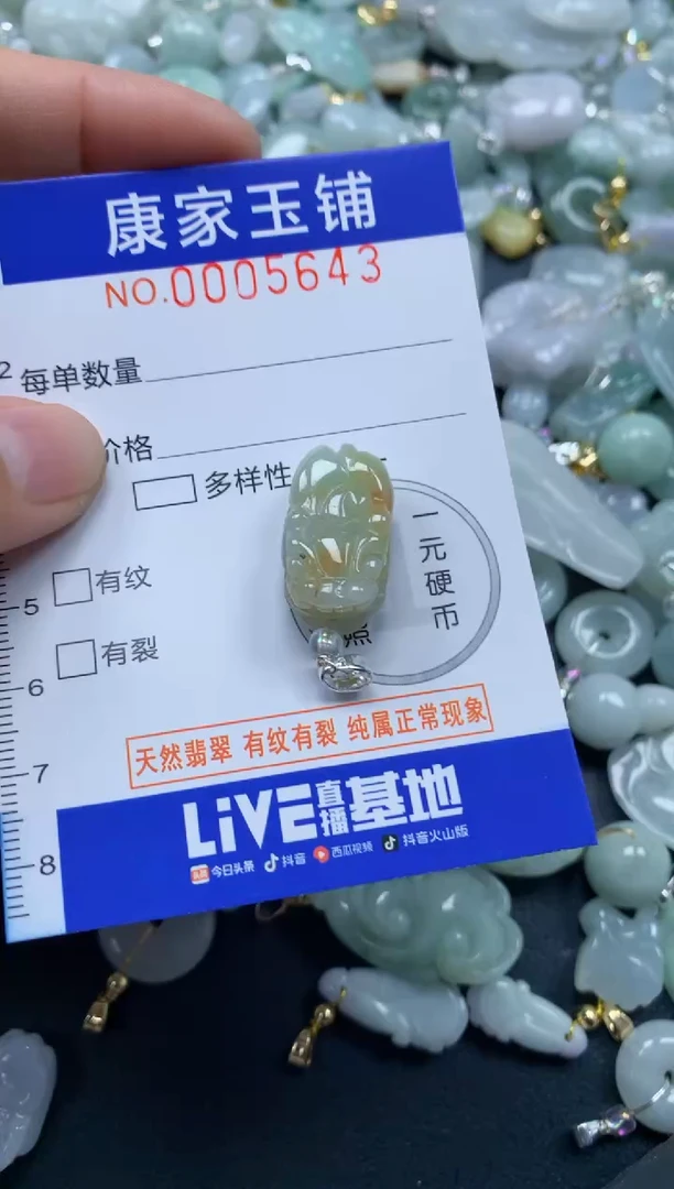 颈饰未镶嵌翡翠5643