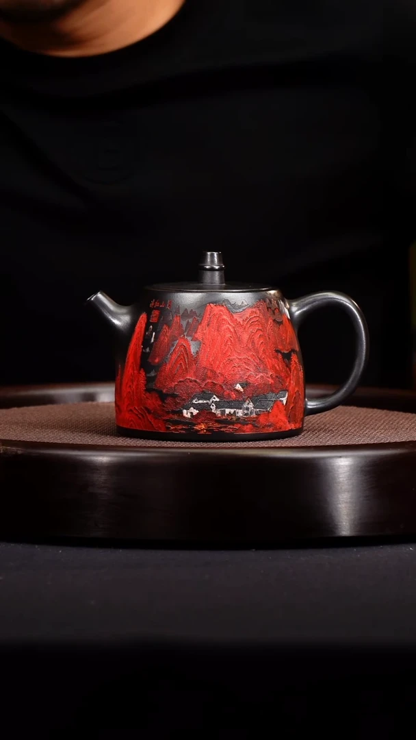 茶壶紫砂宜兴紫砂原矿壶