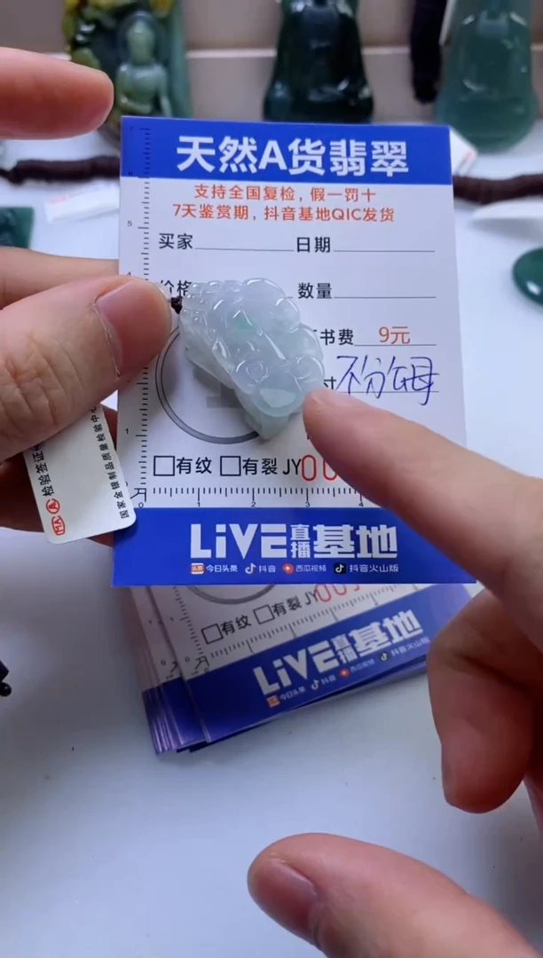 翡翠未镶嵌颈饰