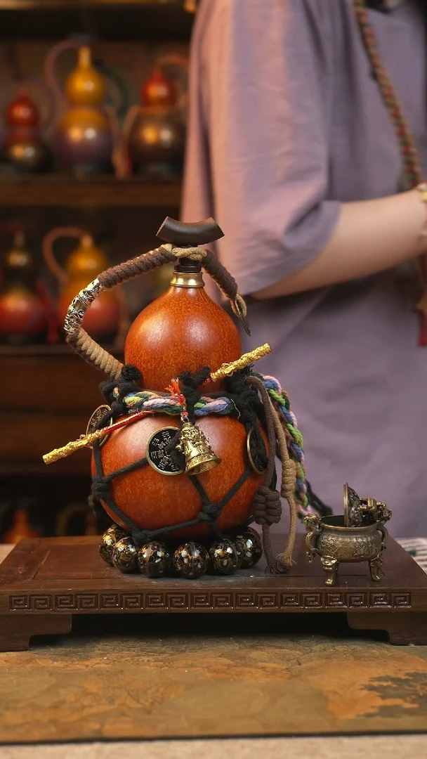 287大漆一物一拍记葫堂出品【不带手串】