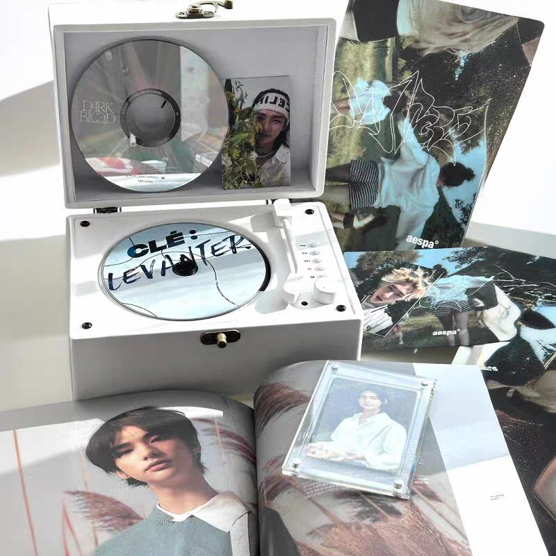 寻音时光复古多功能CD机播放器高音质蓝牙音响一体创意cd机