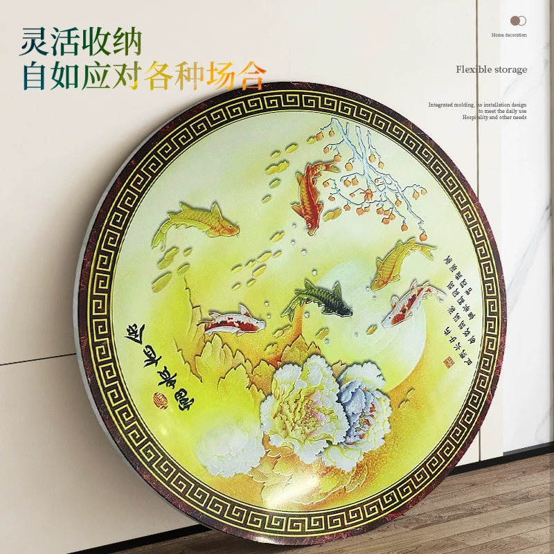 风景折叠防刮可折叠植物花卉居家风/户外风折叠桌