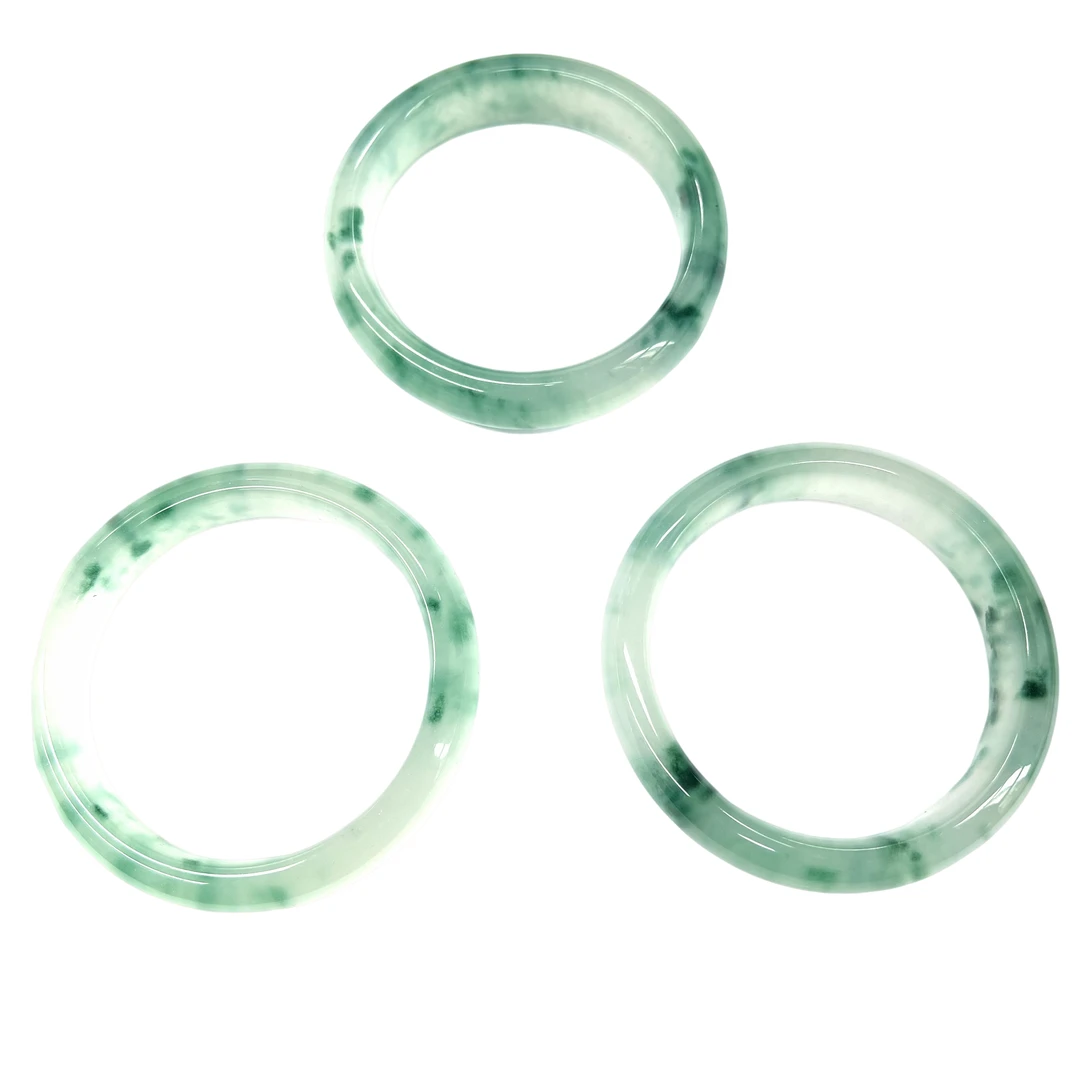 【符老板】s1136-翠青冰魄天山翠手镯-赠礼盒-多样性只发一件