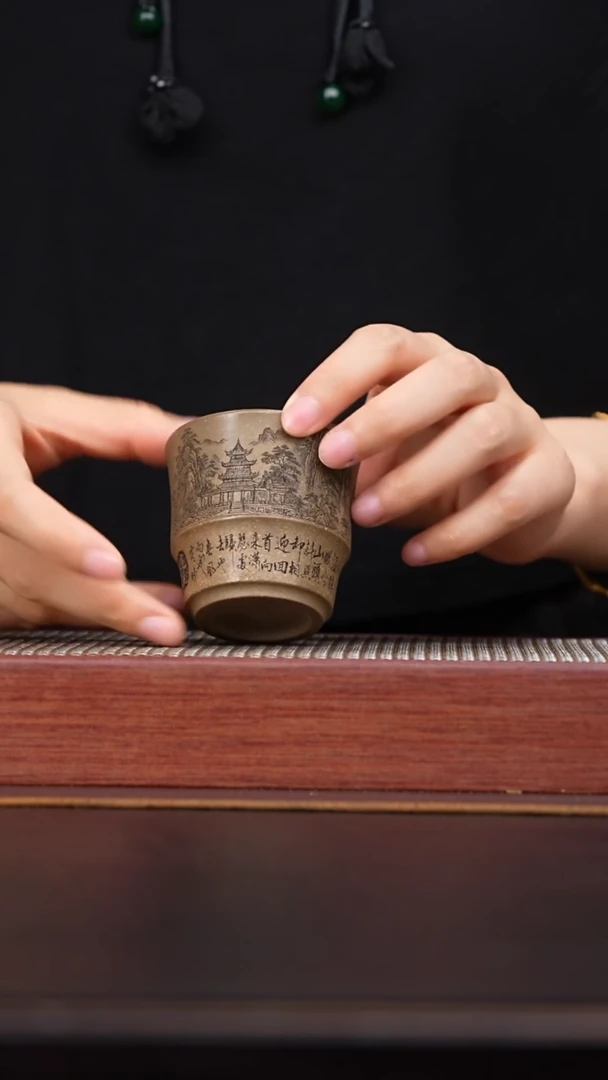 茶杯紫砂006国企品牌 宜兴紫砂溯源