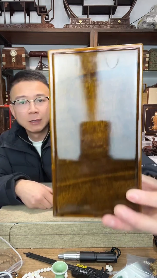 乌木类书架092金丝楠阴沉扣盒22*12*7.5