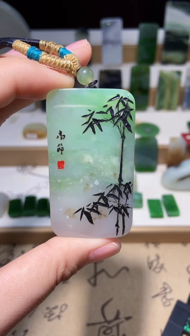 未镶嵌和田玉挂件yc