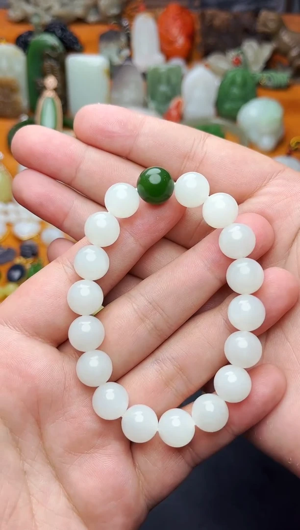 【闪购商品】和田玉手串未镶嵌手串01