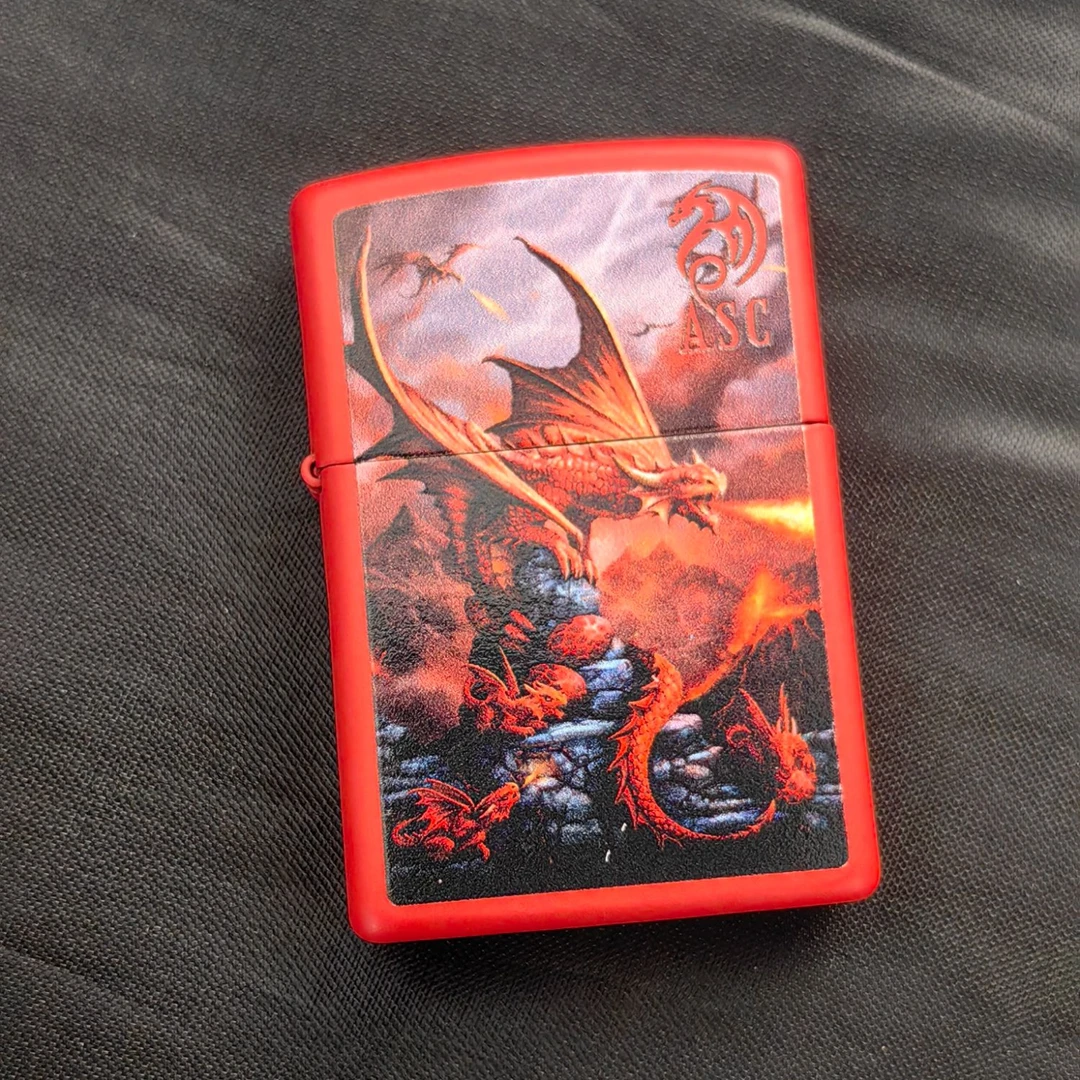ZIPPO 打火机正品 46690-安妮火龙 1442【大白专属】