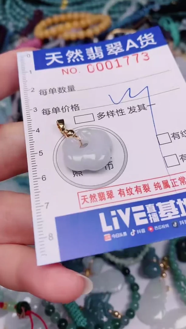 颈饰未镶嵌翡翠00001773