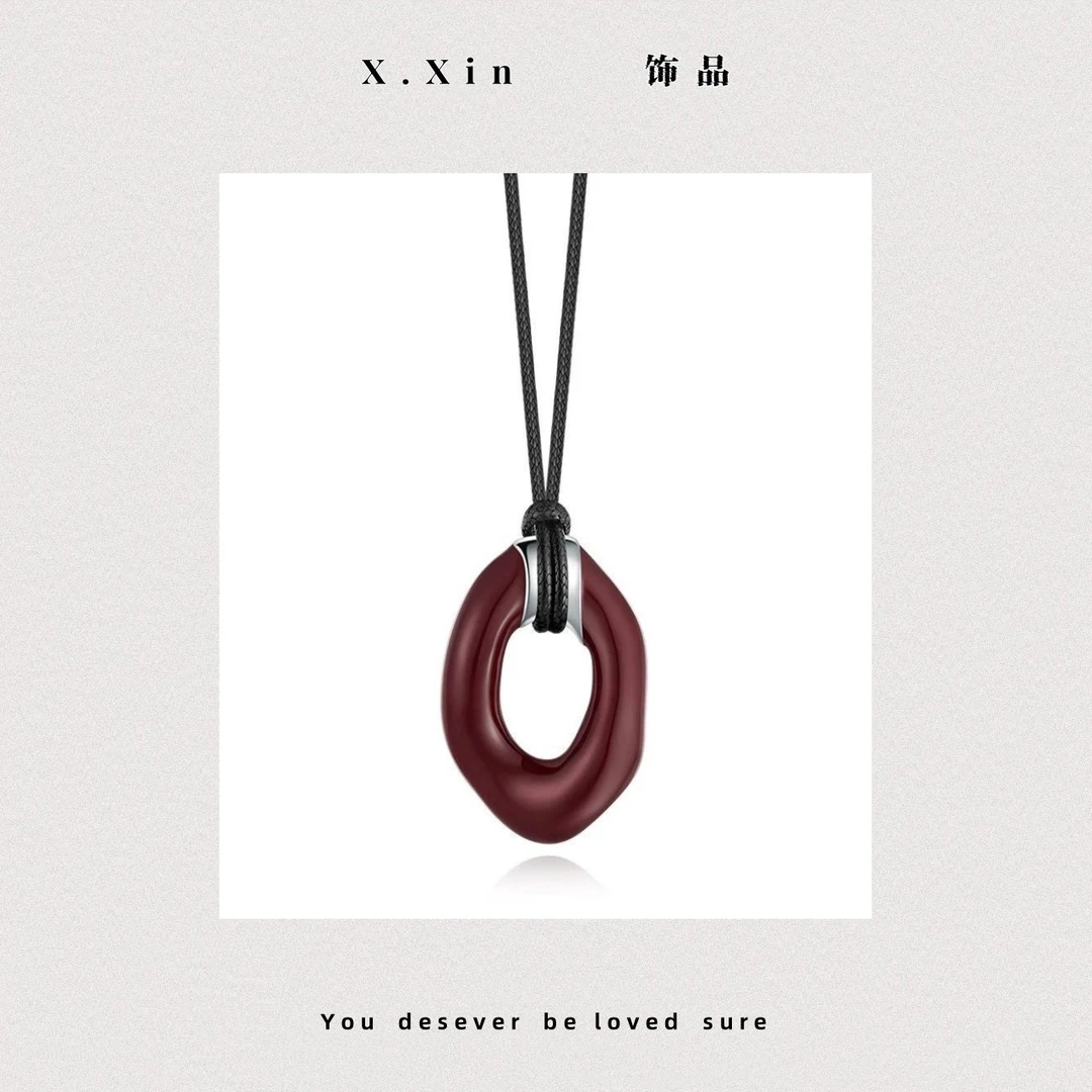 《回廊》X.Xin.安可拉红毛衣链时尚
