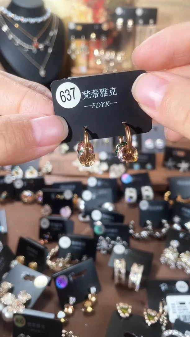 合金925银锆石梵637