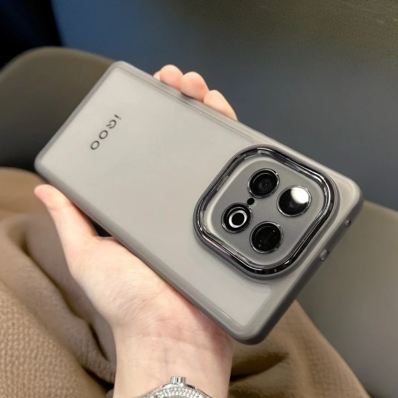 自带镜头膜适用iQOOz10turbo+手机壳透明z10turboPro全包防摔软壳