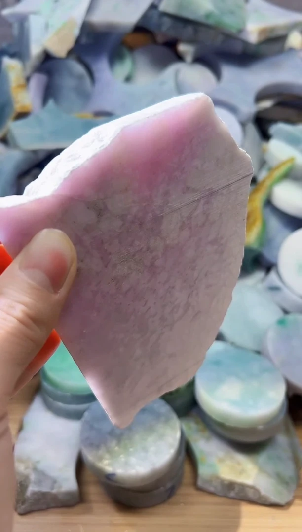 裸石翡翠天然翡翠A货玉 南 714