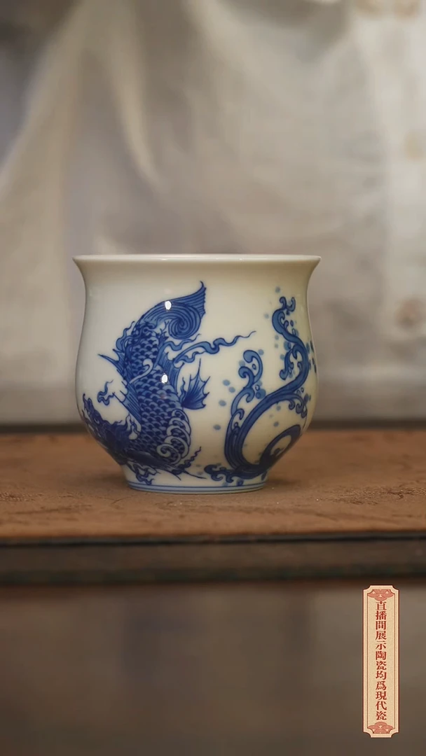 瓷片柴窑青花破价福利