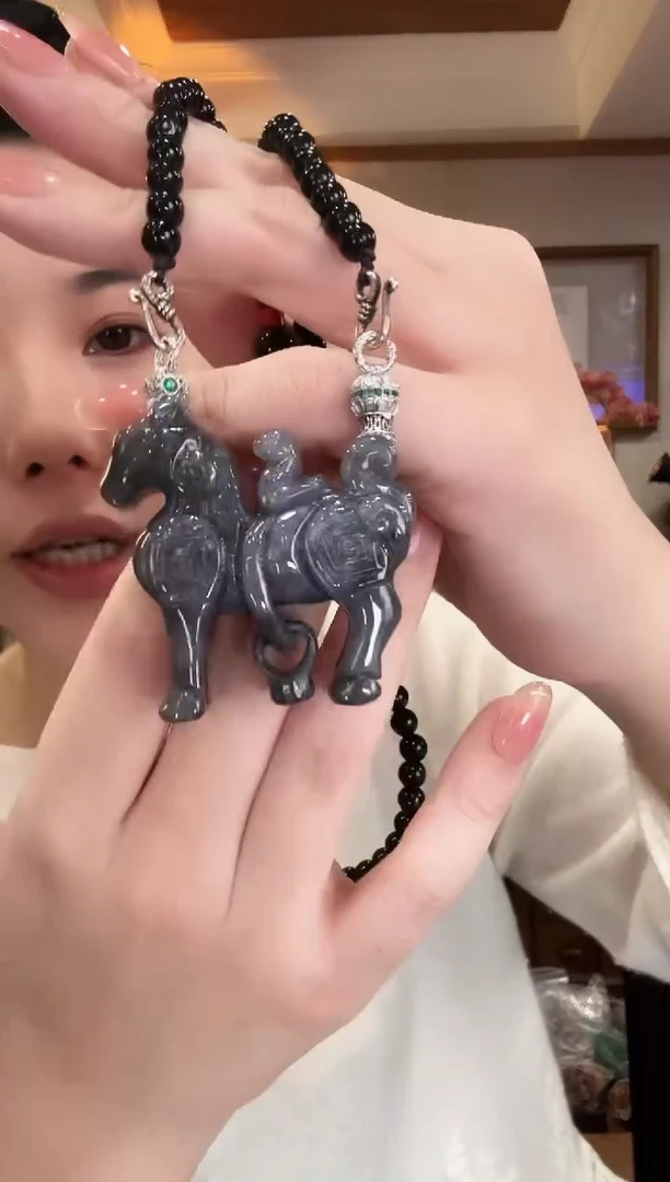 颈饰未镶嵌翡翠国风