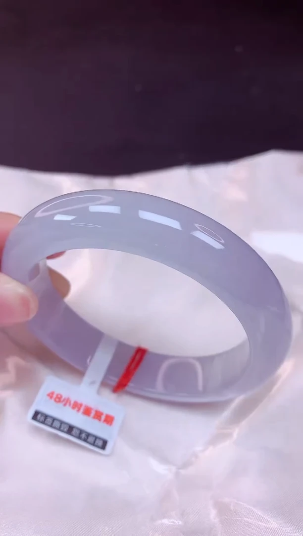 未镶嵌手镯翡翠57（48小时鉴赏期 ）