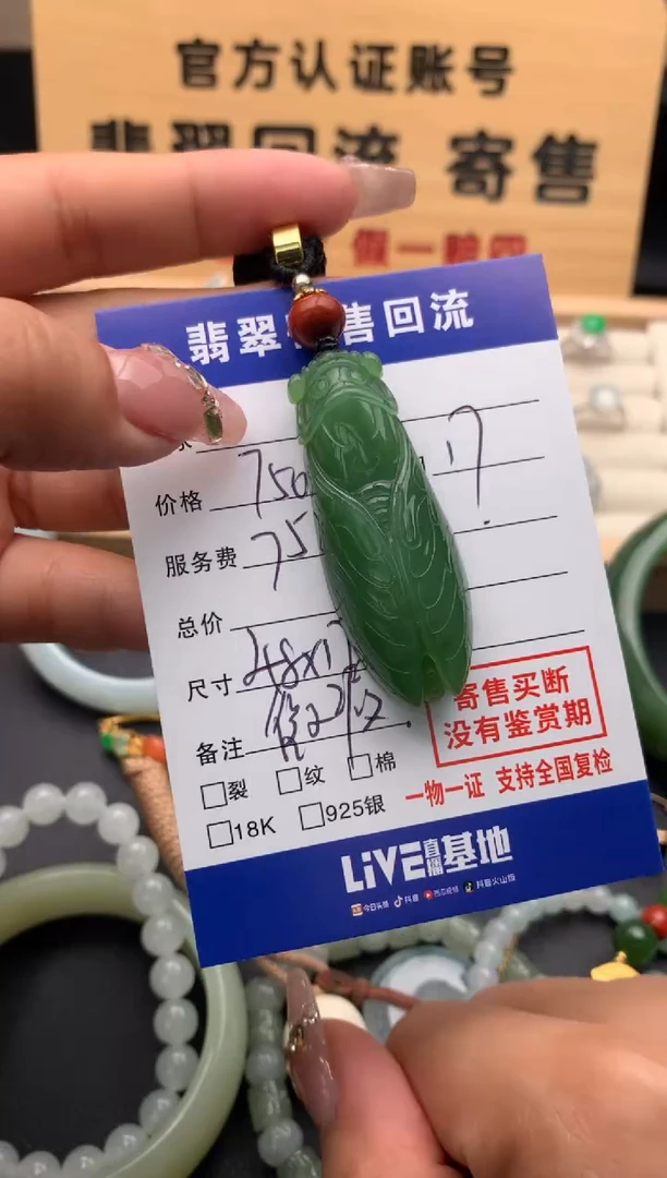 【闪购商品】和田玉颈饰未镶嵌10124645