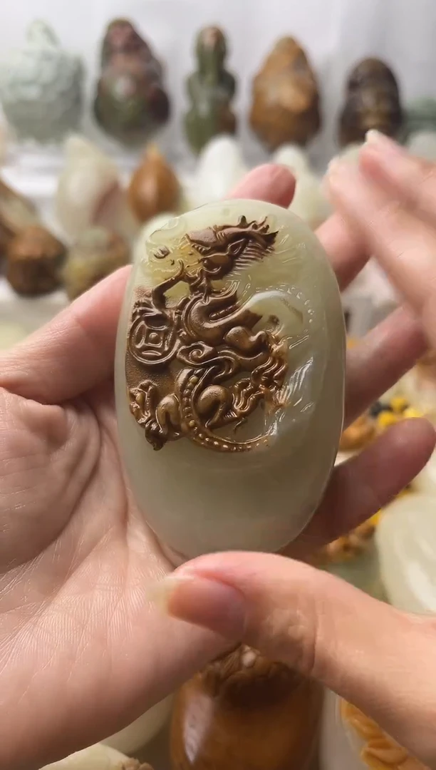 石材方解石棉纹正常不退换龙微瑕