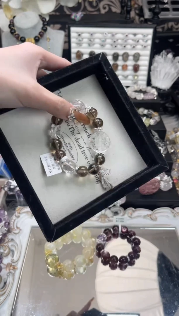 【闪购商品】水晶手链未镶嵌天然水晶 多样性发货