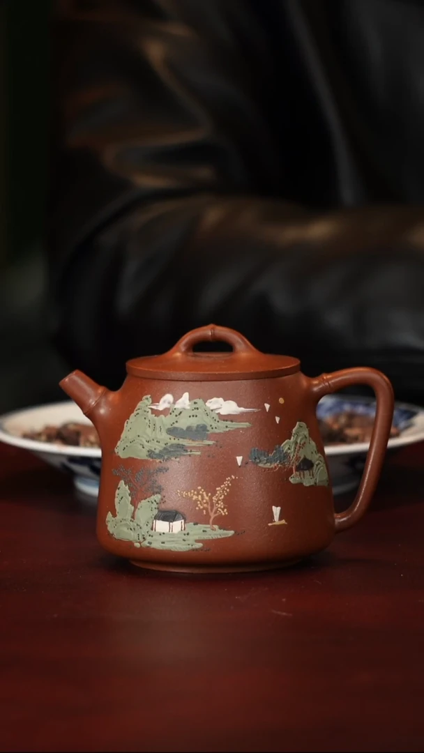 茶壶紫砂李小敏--手工--汉瓦