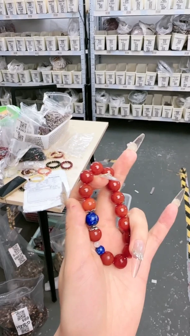 玛瑙/玉髓手链合金A-Z420090