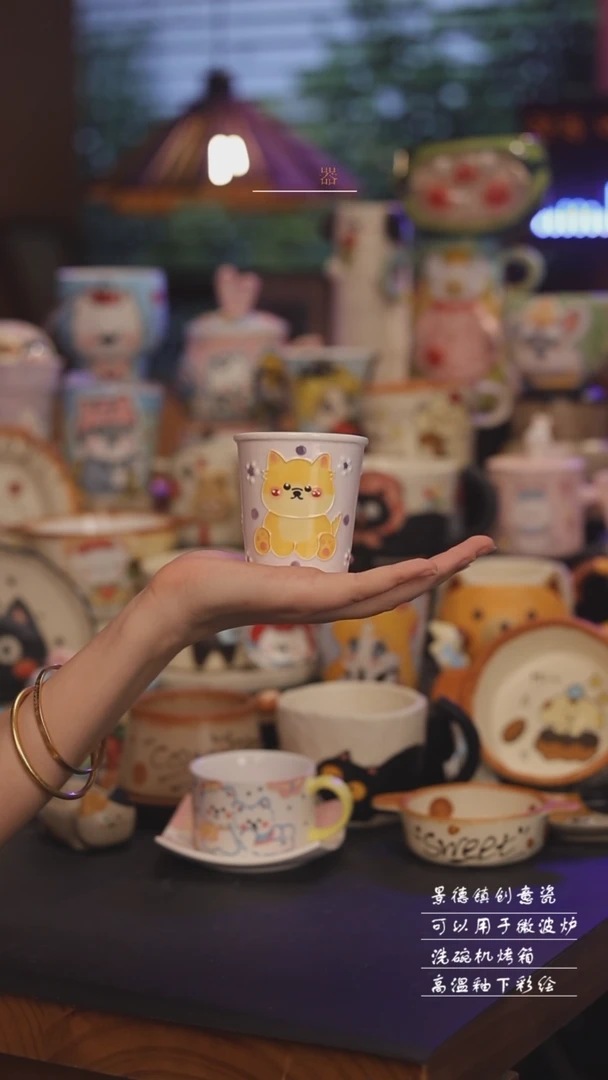景德镇可爱设计师款陶瓷