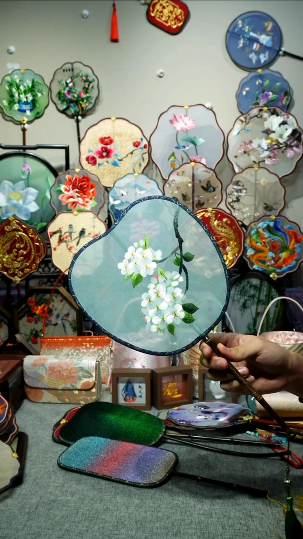 刺绣纯手工苏绣艺术品