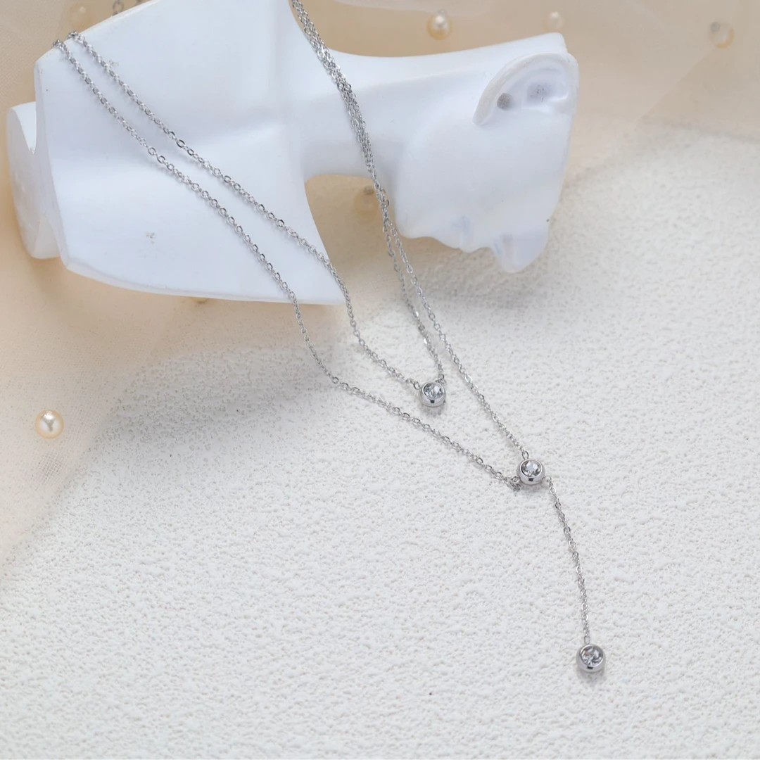 钛钢项链 LX86075时尚首饰项链