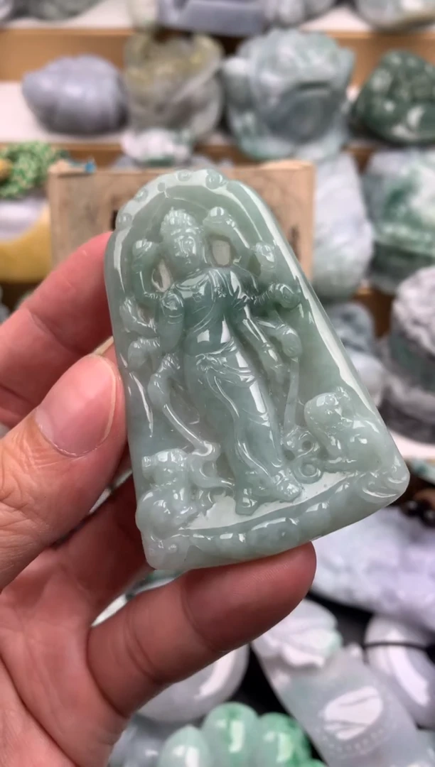 吊坠(不含链)未镶嵌翡翠1